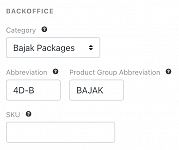 Product/Package Column in Bookings screen