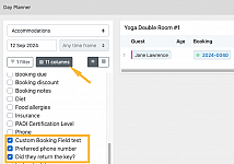 Ability for custom fields to appear as a column in Day Planner