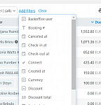 Due Filter in Booking view